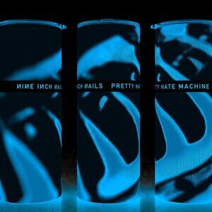 Glow in the Dark NIN Nine Inch Nails Pretty Hate Machine Reznor Cup Mug Tumbler